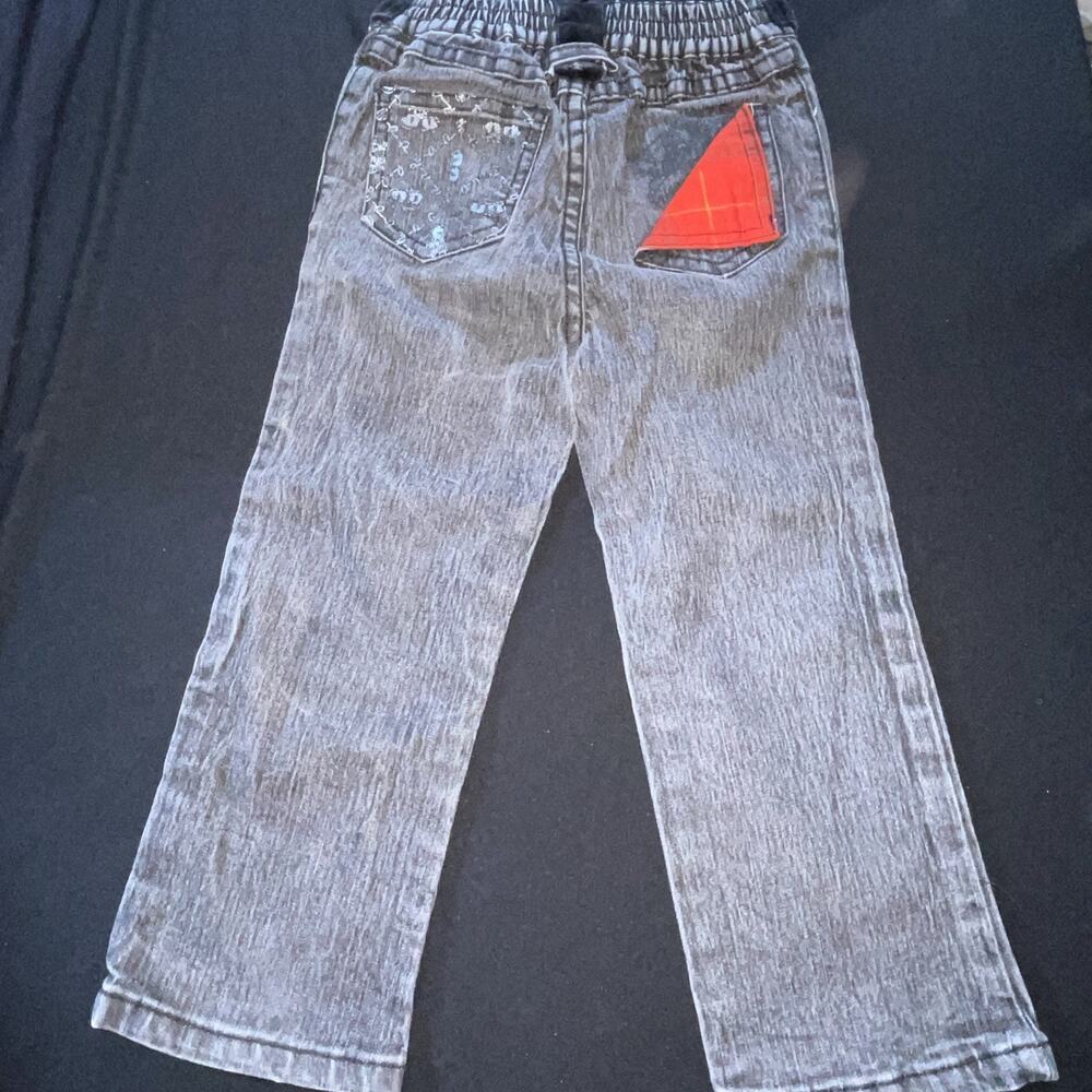 Roca Wear Baby Girl 3T Bejeweled Black Jeans - Picture 7 of 14